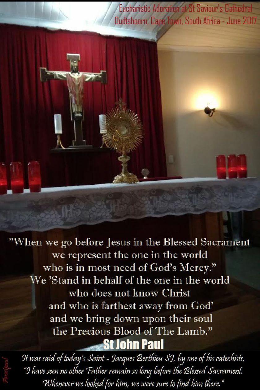when we go before Jesus-st john paul