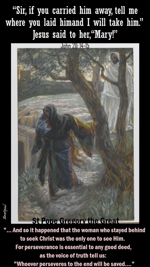 and so it happened - st pope gregory the great