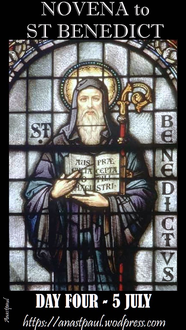 day four novena st benedict