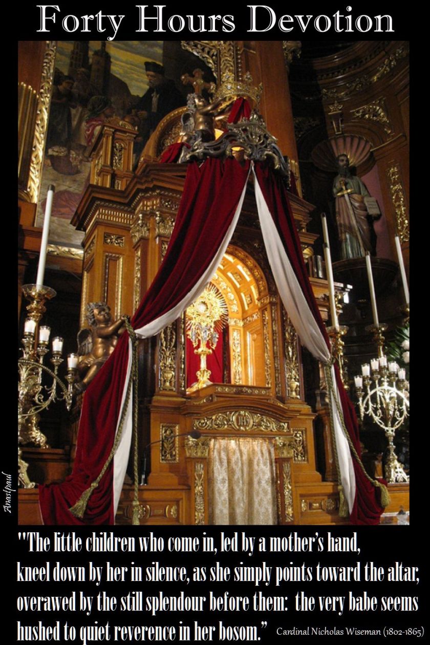 forty hours devotion