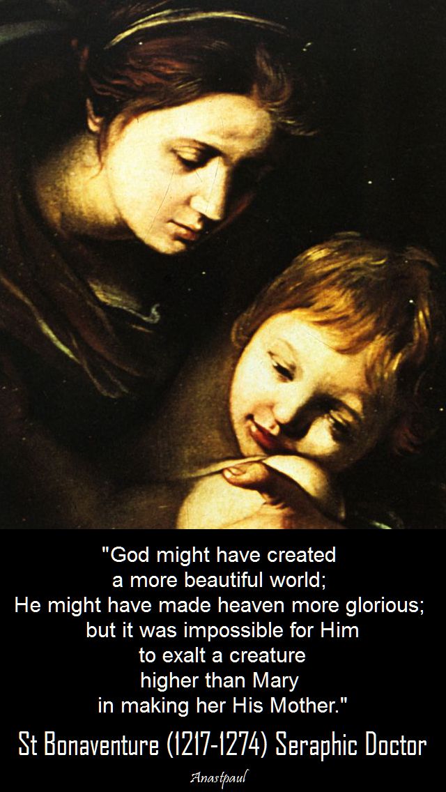 god might have created-st bonaventure