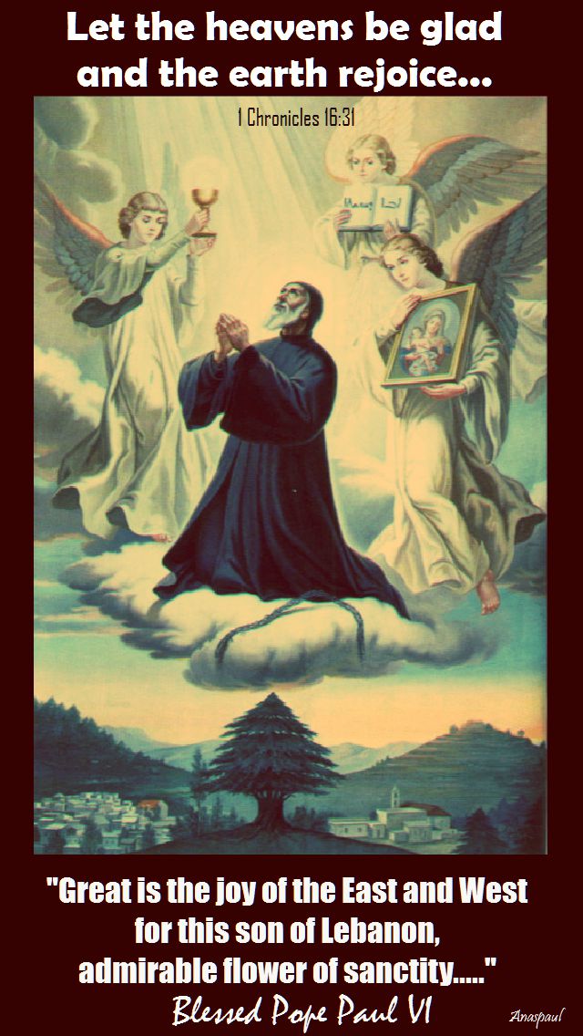 great is the joy of the East and West - bl pope paul VI