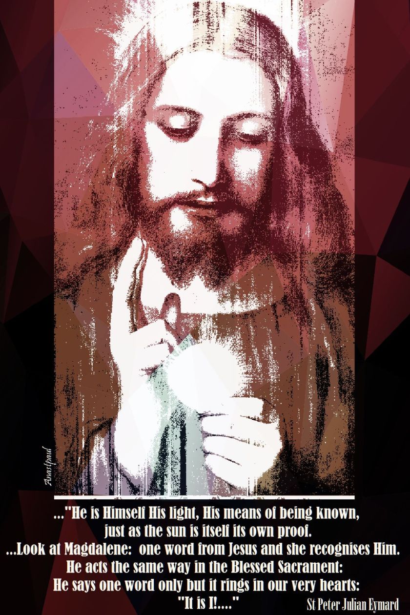 he is himself his light-st peter julian eymard