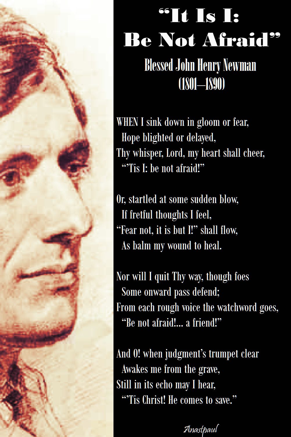 it is I - be not afraid - bl john henry newman