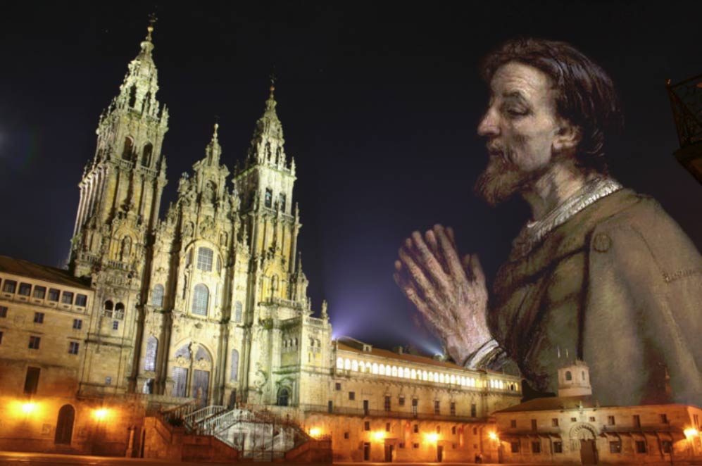 james and santiago de compostela