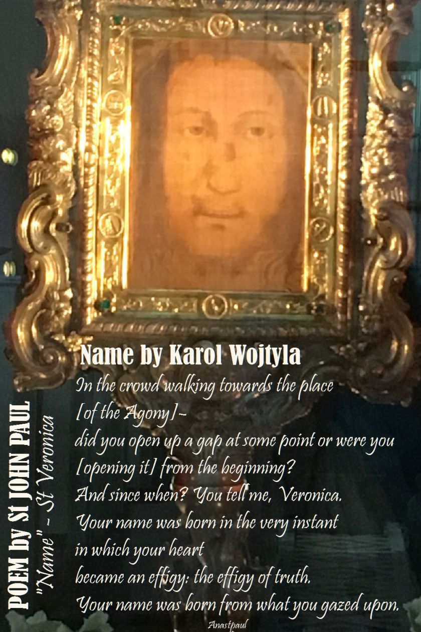 name by karol wojtyla-st john paul