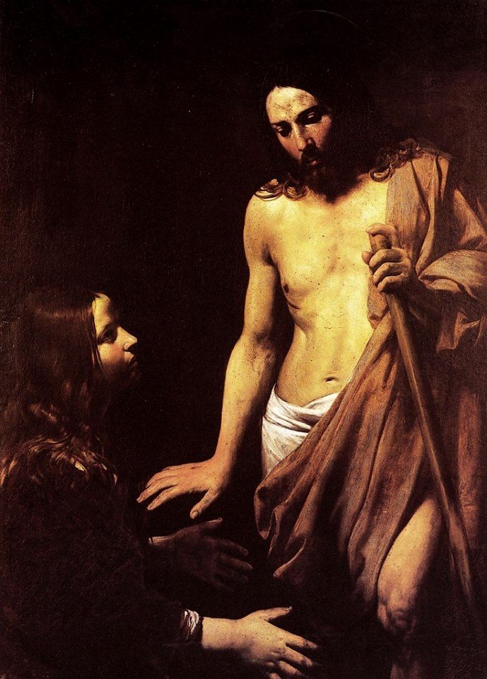 resurrected christ with mary magdalene