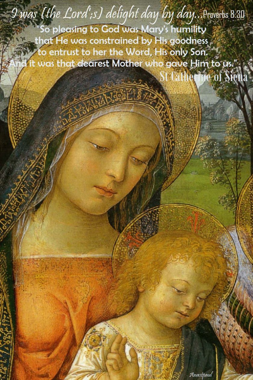 so pleassing to God - st Catherine of Siena