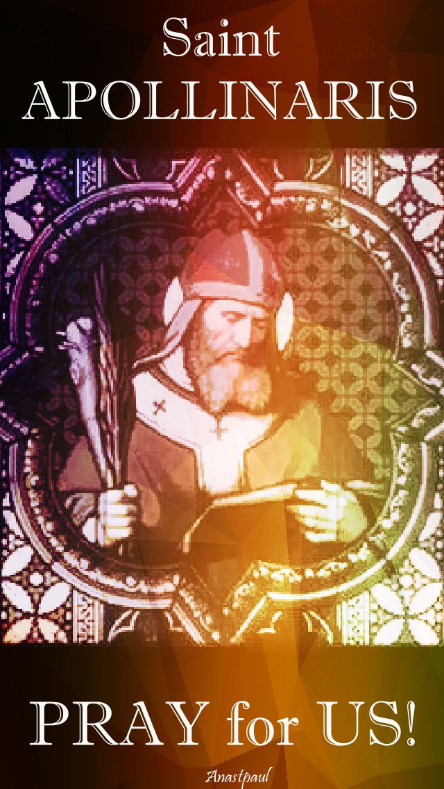 st apollinaris pray for us.2