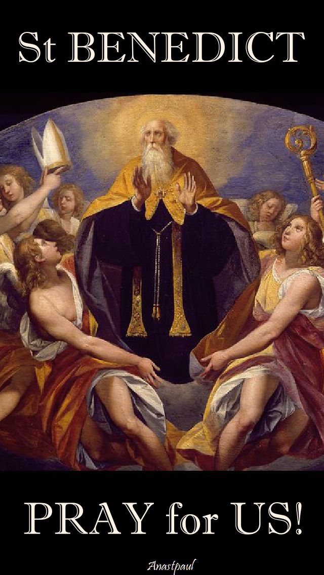 st benedict - pray for us 2