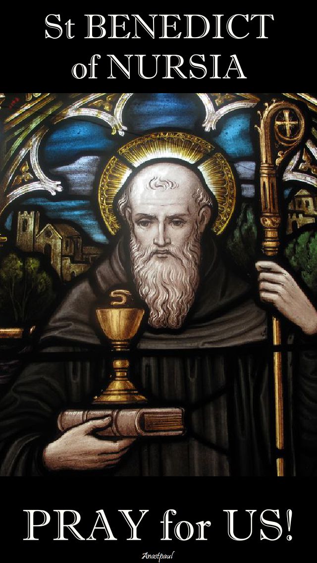 st benedict - pray for us 3