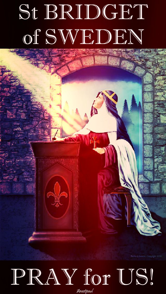 st bridget of sweden - pray for us.2