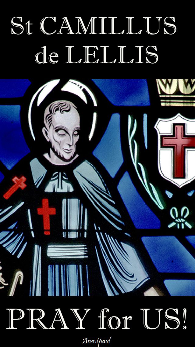 st camillus de lellis - pray for us 2
