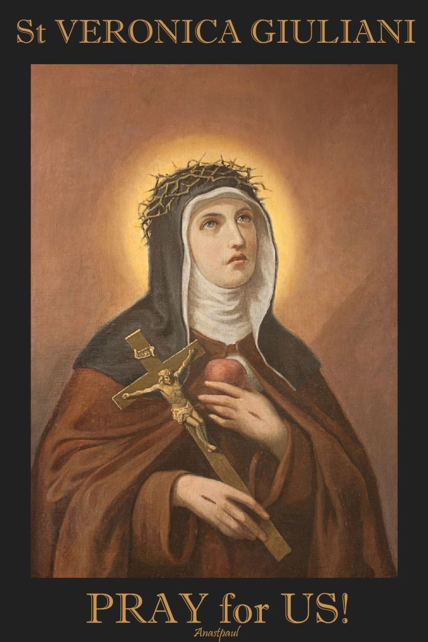st veronica giuliani - pray for us