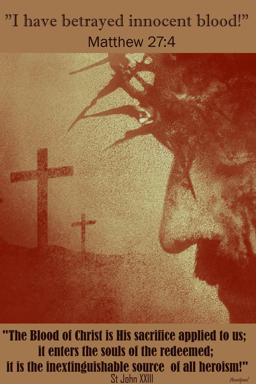 the blood of christ-st john XXIII