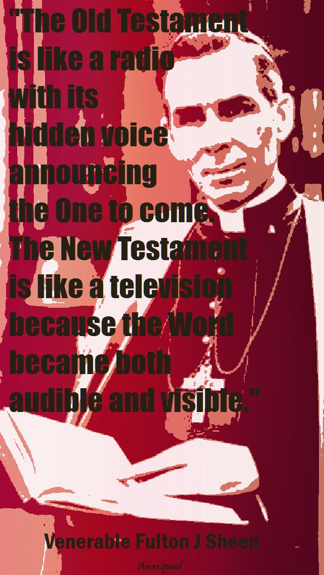 the old testament - fulton sheen