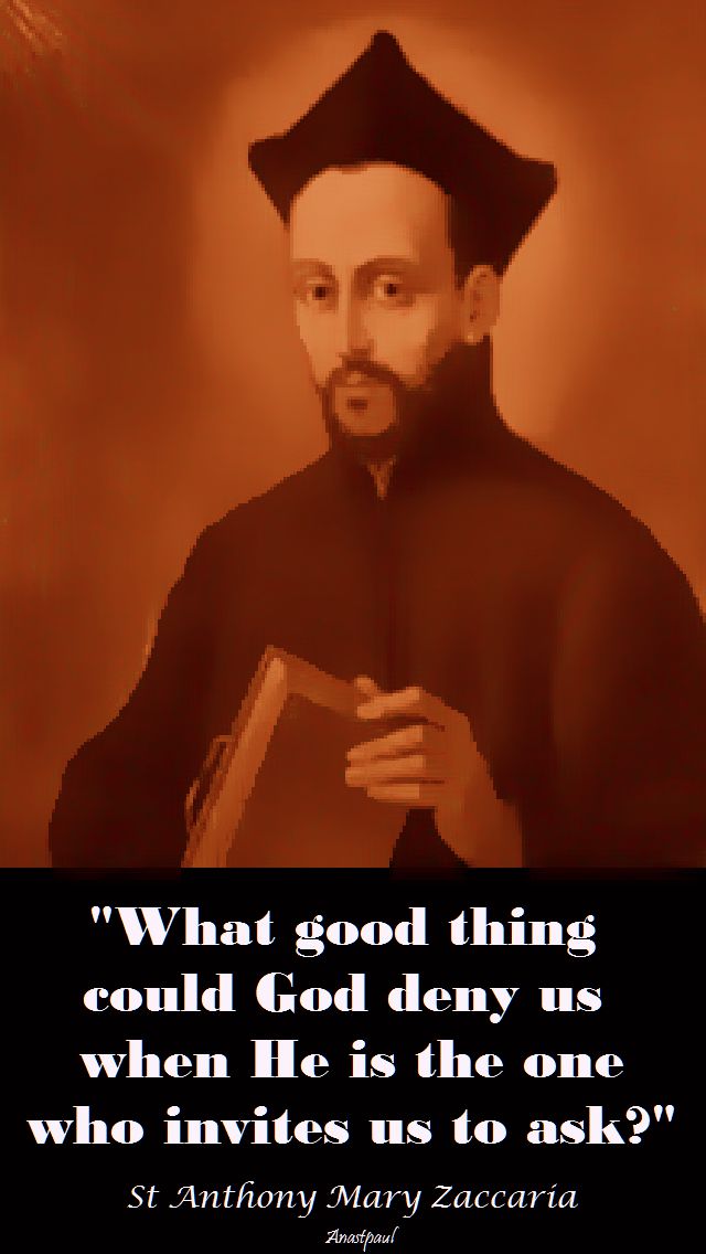 what good thing-st am zaccaria