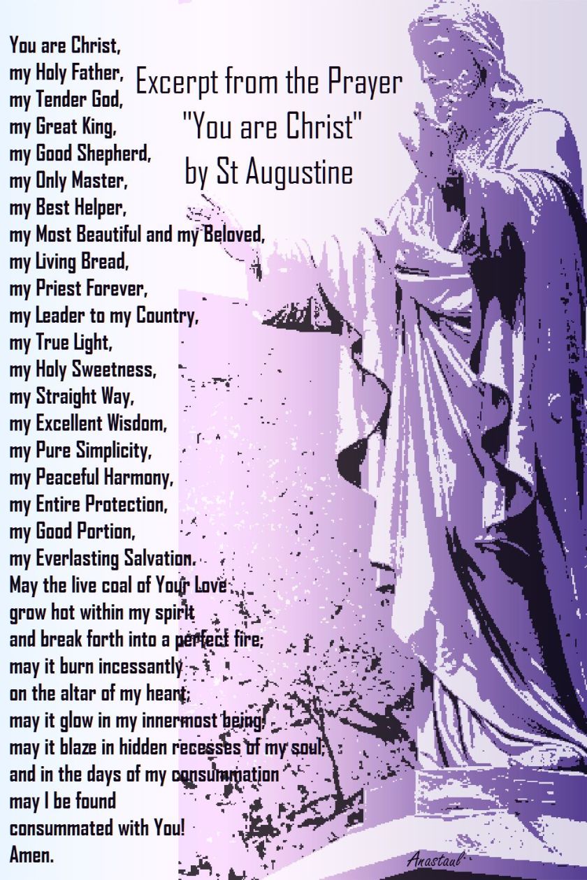 YOU ARE CHRIST-ST AUGUSTINE