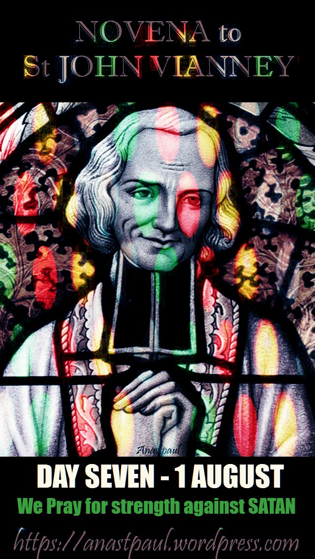 DAY SEVEN - NOVENA ST JOHN VIANNEY