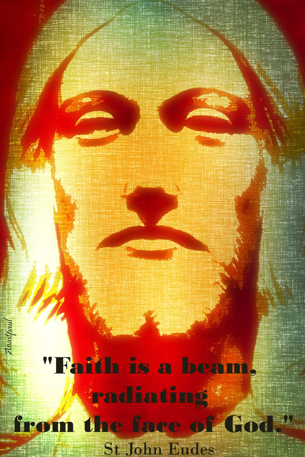 faith is a beam-st john eudes