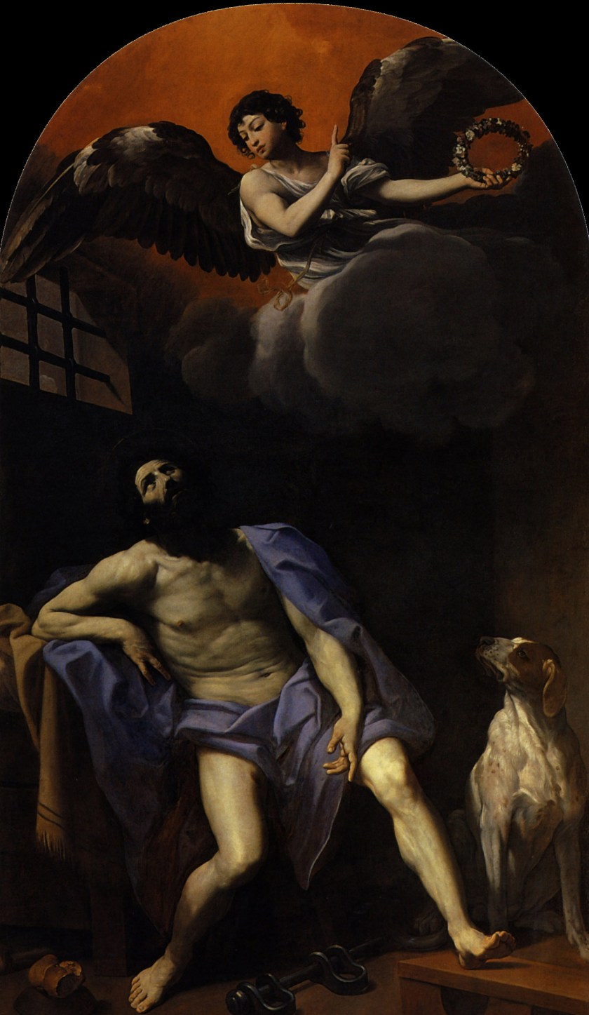 guido reni san roque 1617