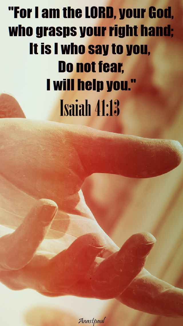 Isaiah 41 13