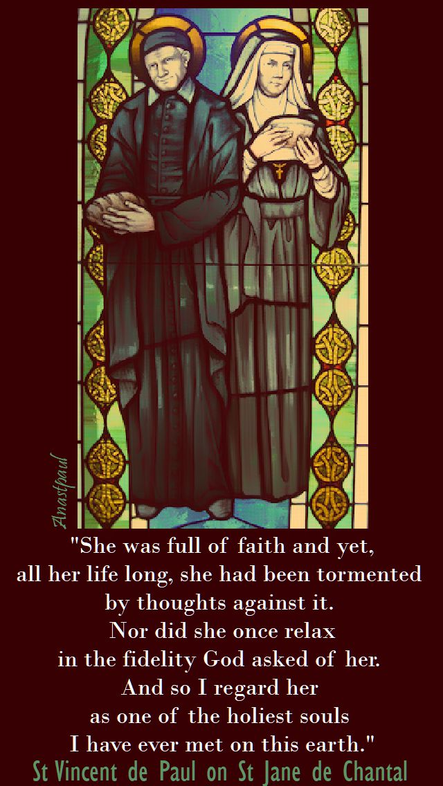 she was full of faith and yet - st vincent de paul