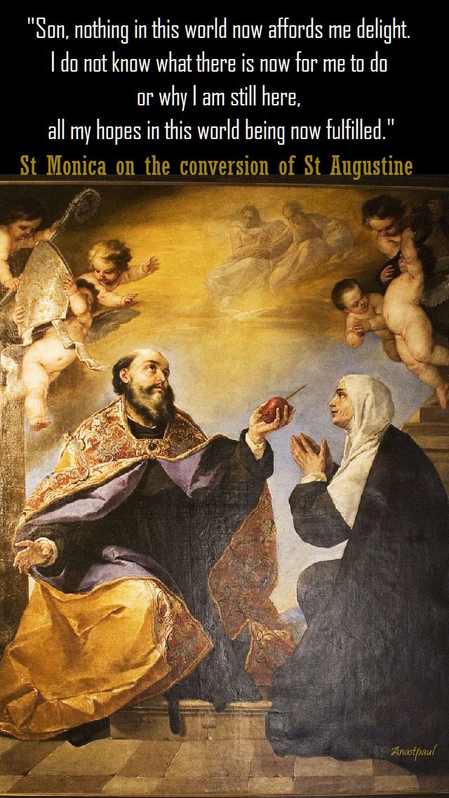 son, nothing in this world - st monica
