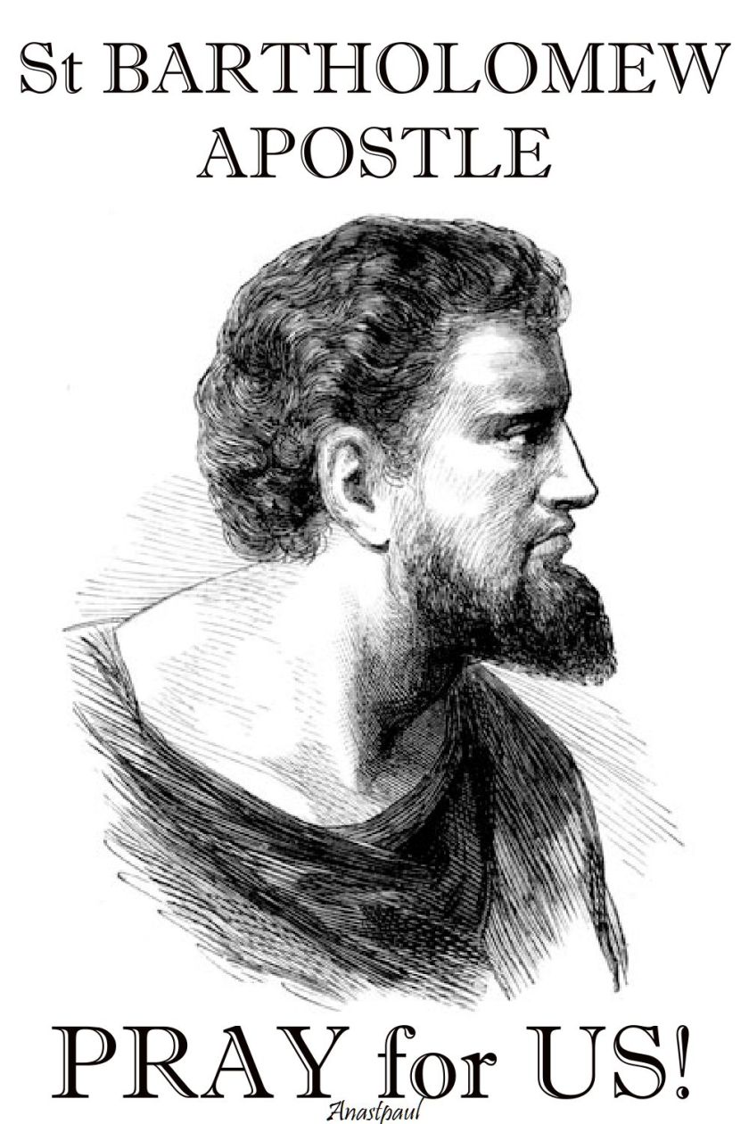 st bartholomew pray for us