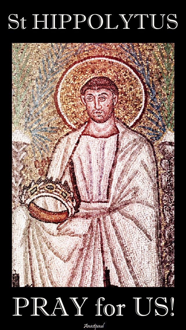 st hippolytus pray for us