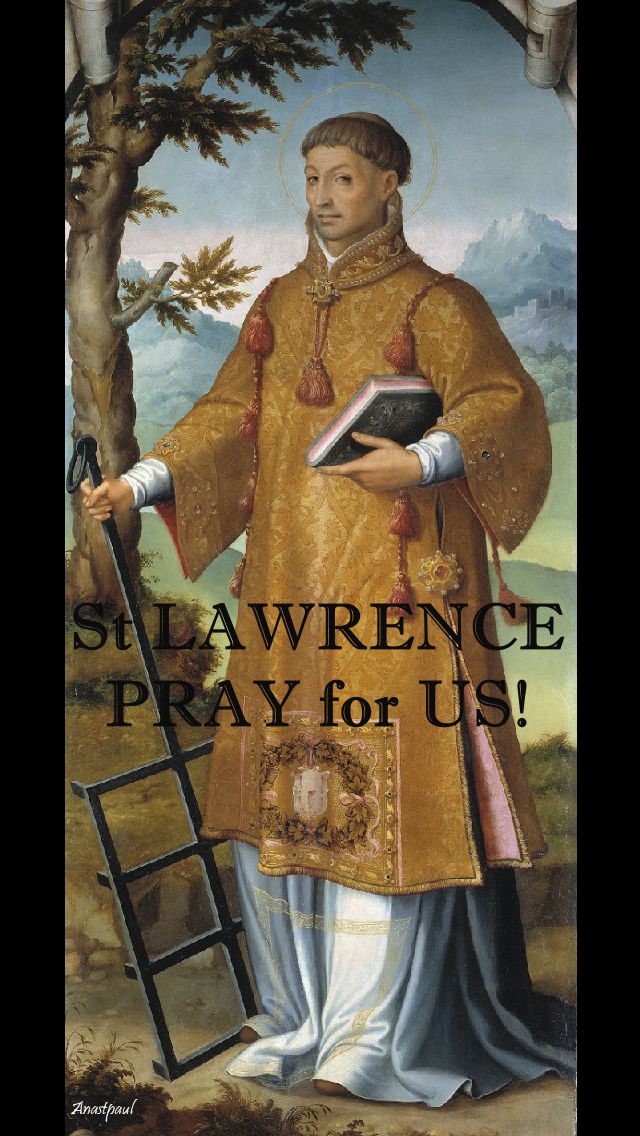 ST LAWRENCE PRAY FOR US.2