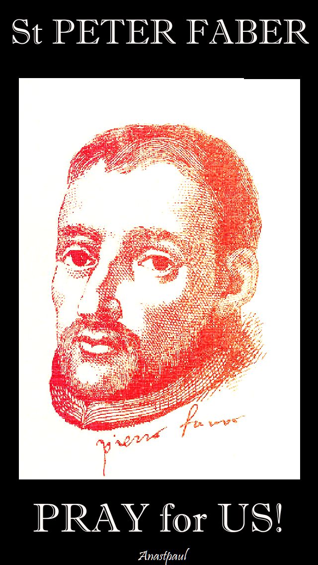 st peter faber pray for us