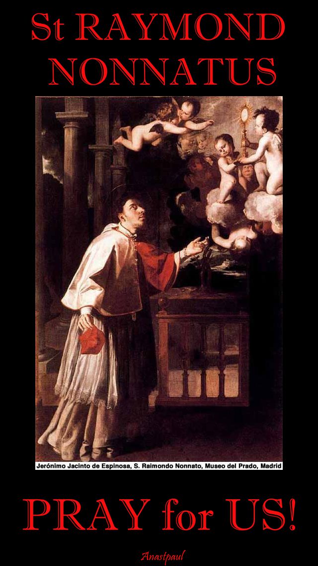 st raymond nnonnatus pray for us
