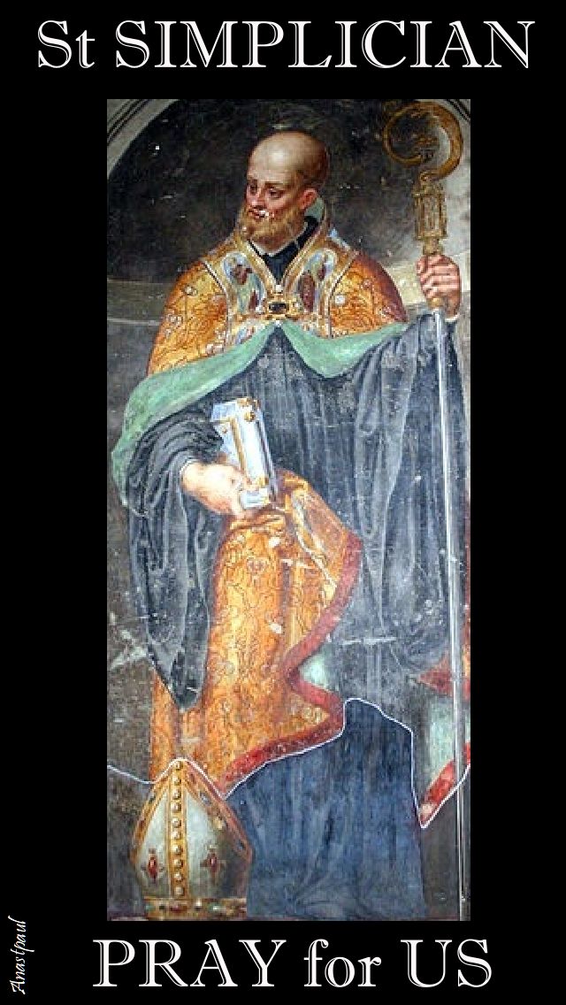 st simplician - pray for us