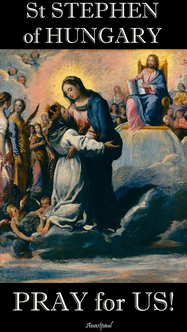 st stephen of hungary pray for us