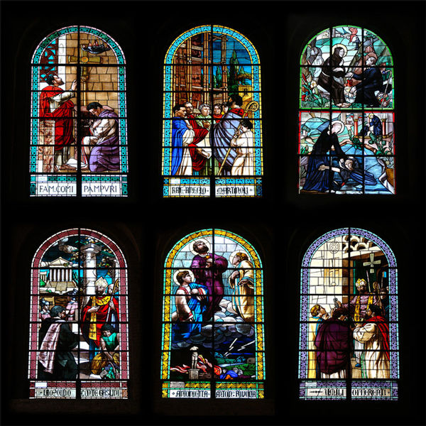 WINDOWS of Basilica of Saint Simplician