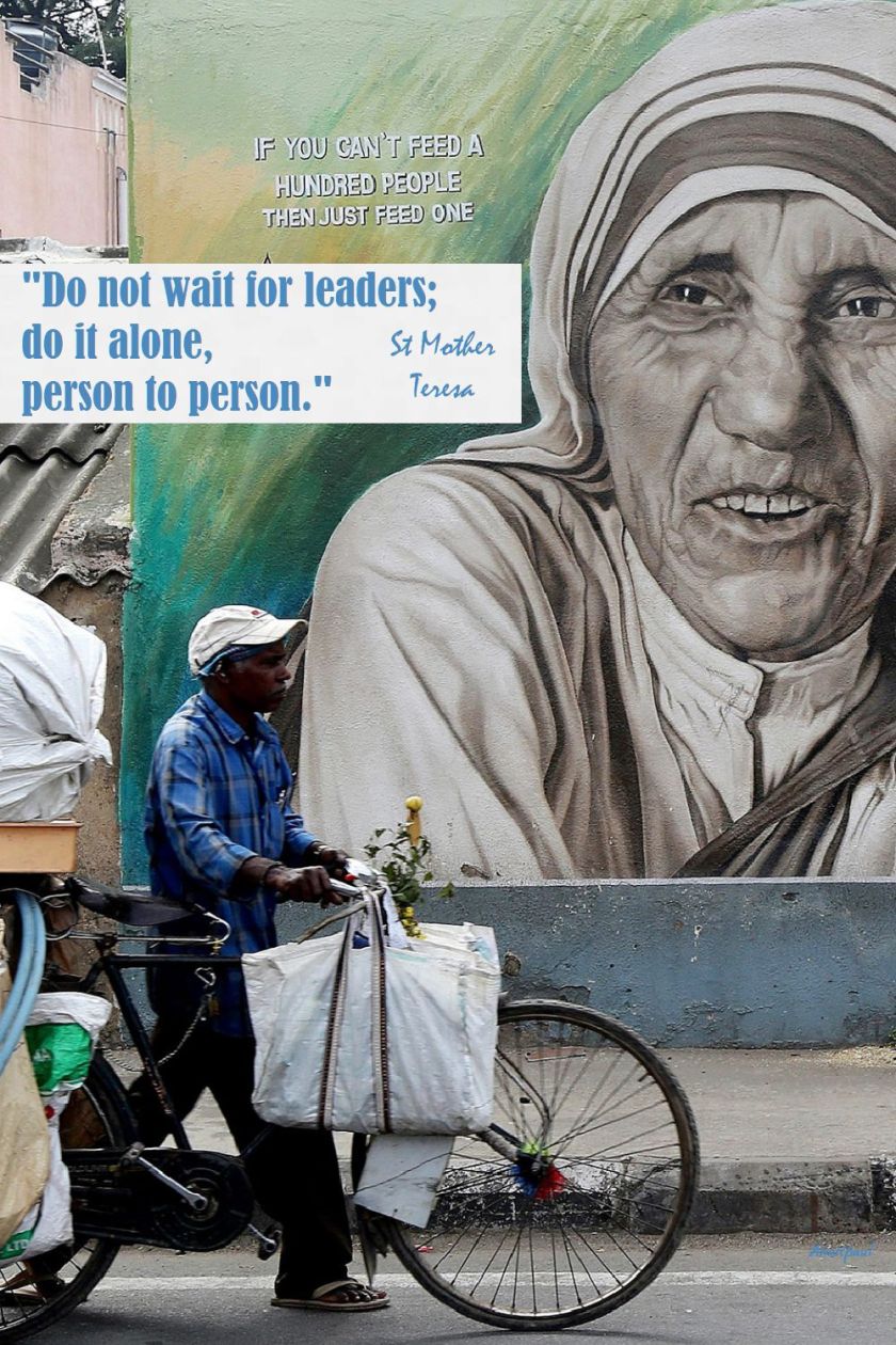 do not wait for leaders - st mother t