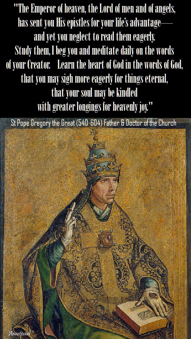 he emperor of heaven - st gregory the great