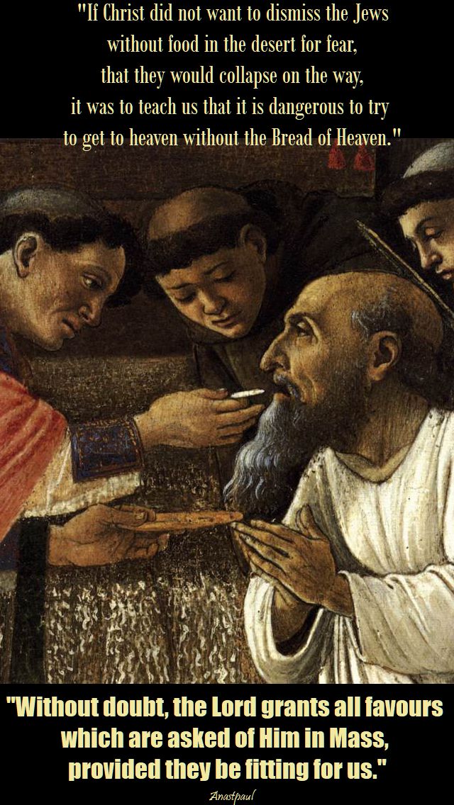 if christ did not want to dismiss the jews - st jerome - 30 sept 2017