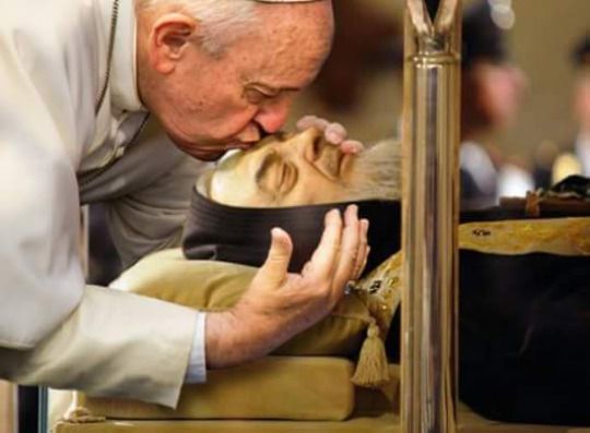 pope francis and st pio
