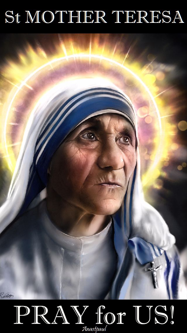 st mother teresa - pray for us.2