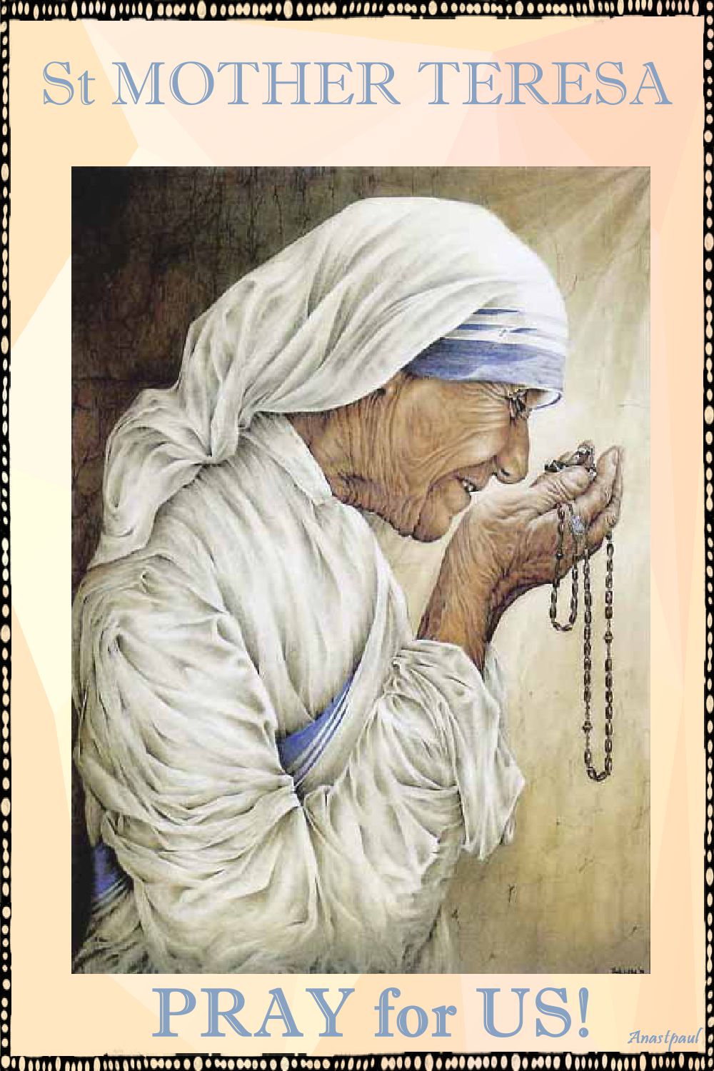 st mother teresa - pray for us