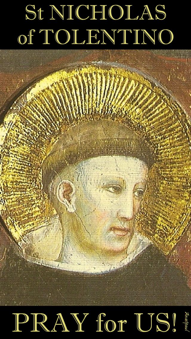 st nicholas of tolentino pray for us