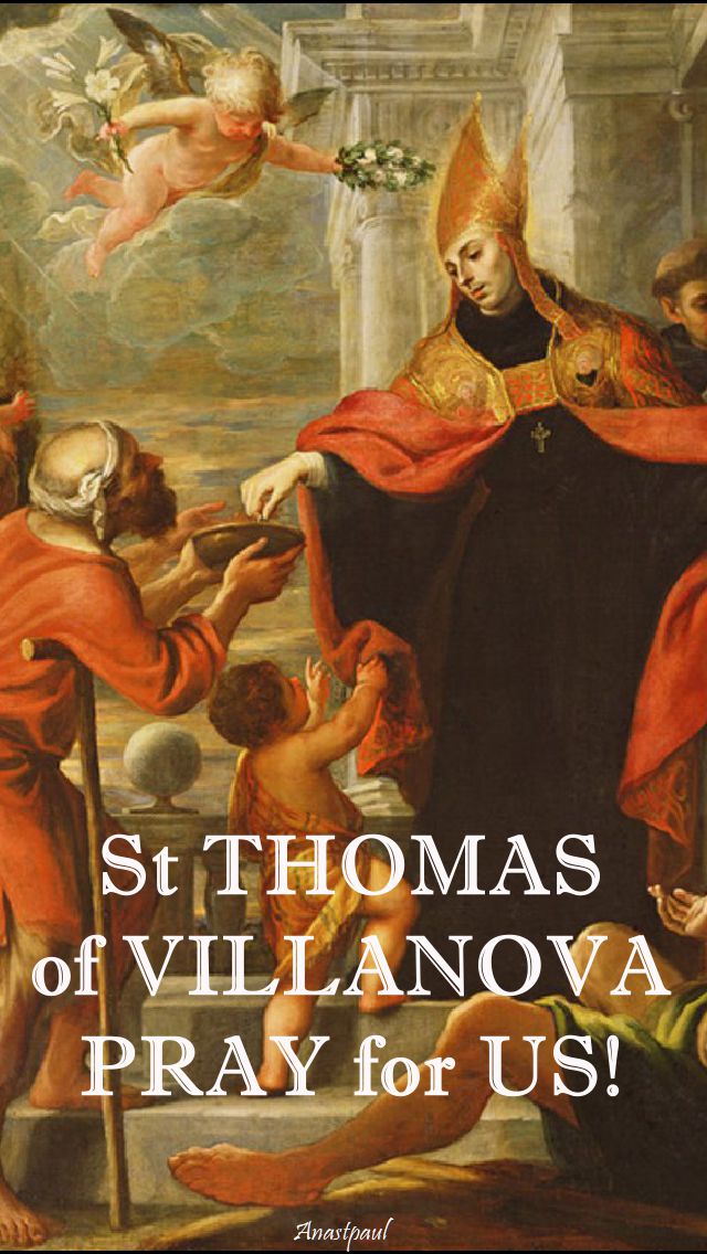 st thomas of villanova pray for us.3