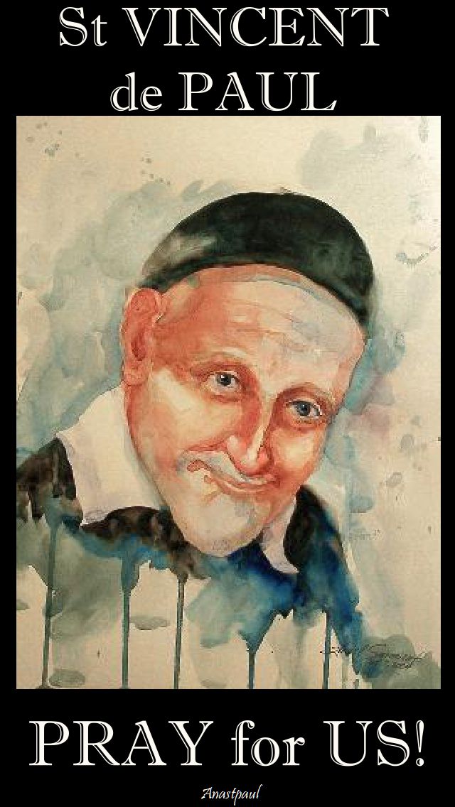 st vincent de paul pray for us