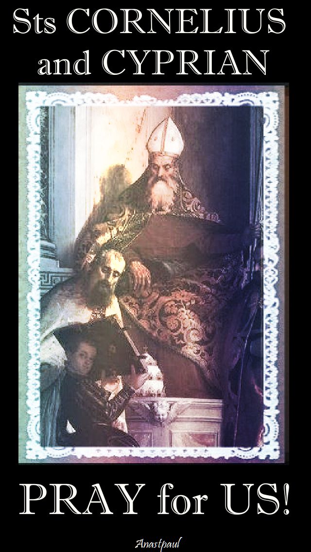 sts cornelius and cyprian - pray for us