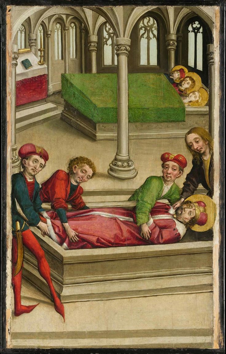 The Burial of Saint Wenceslas, Master of Eggenburg