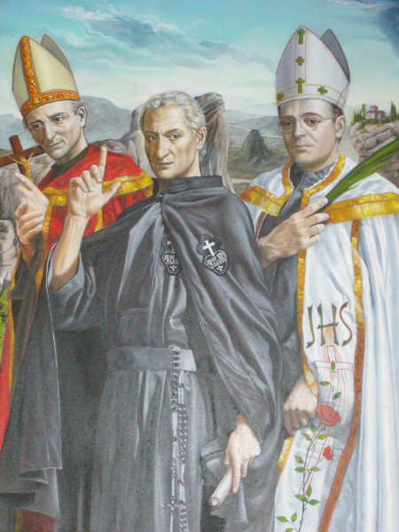 Three Passionists – Saint Vincent Strambi, St. Paul of the Cross and Blessed Eugene Bossilkov