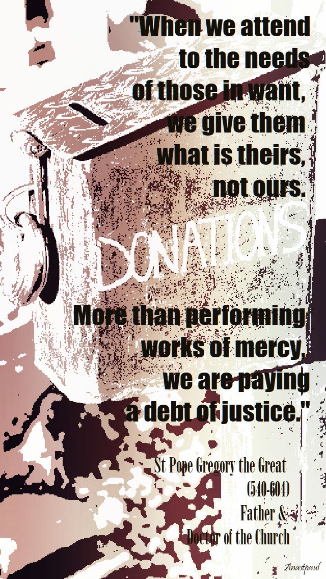 when we attend - st gregory the great