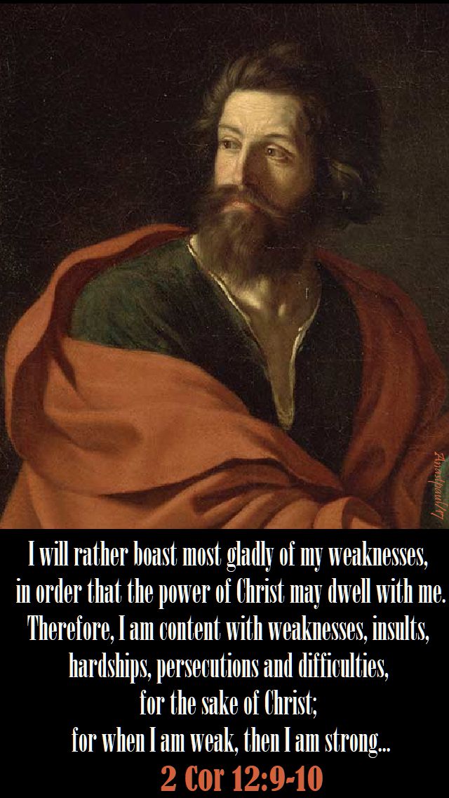 2 cor 12 - 9,10